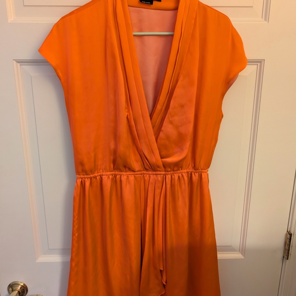 BCBG Vibrant Orange Dress